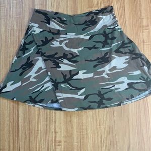 Camo skirt